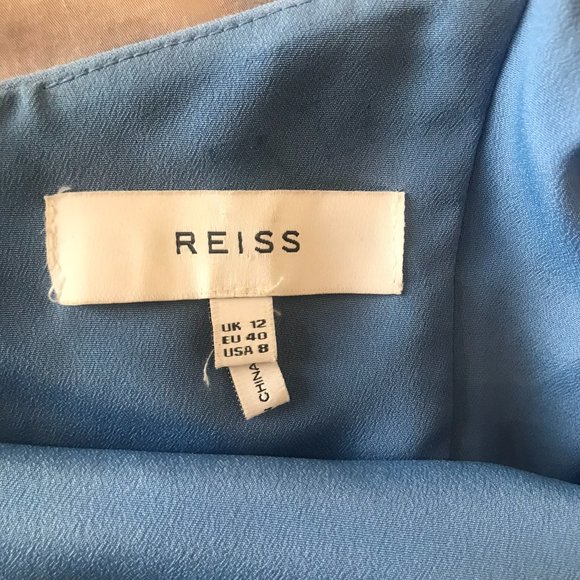 Reiss Blue High-Low Dress - Picture 5 of 11